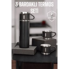 Zero Land Novapazr 500 ml Kapasiteli Taşınabilir Basınçlı Termos Seti Günlük Kullanım Için Ideal
