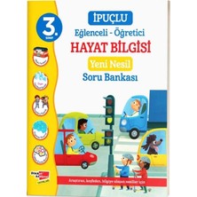 Dikkat Atölyesi Yayınları İpuçlu Yeni Nesil Hayat Bilgisi Soru Bankası 3.Sınıf Eğlenceli Öğretici Kitap
