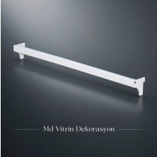 MD Vitrin Dekorasyon Raf Sistemleri , Aparatları Askılık Sistemi Trevers 90 cm