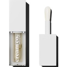Cream Co. . Dudak Parlatıcısı Nemlendirici Besleyici Oil Gloss, Dudak Yağı, Vanilya Aromalı, E Vitamini