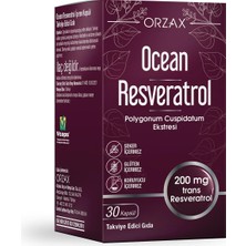 Ocean Orzax Resveratrol 200 Mg 30 Kapsül