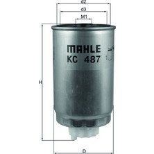 Mahle Mixdepo Yakit Filtresi Fiat Freemont 11-15 Dodge Caliber 10- Jeep Compass 11- Patriot 11-17 2.0 Jtd 2.2 Jtd 2.8 Jtd