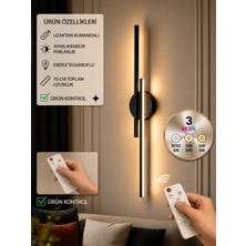 Laaysa LED Aplik Dekor 3 Renk Işık Kumandalı 70CM Toplam Uzunluk