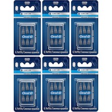 Oral-B Eğimli Interdental Arayüz Fırçası Orta Sertlikte 6'lı Yedek Paket 3.0/6.5mm