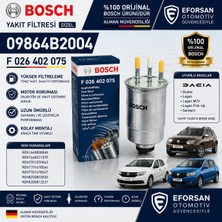 Bosch Orijinal 09864B2004 164000884R Yakıt Filtresi Renault Uyumlu