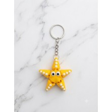 Yk 3D Store 3D Denizyıldızı Anahtarlık