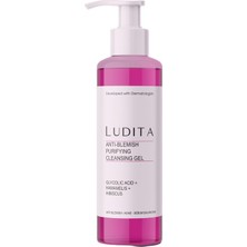 Ludıta Karma, Yağlı Lekeli Ciltler Için Arındıcı Yüz Yıkama Jeli