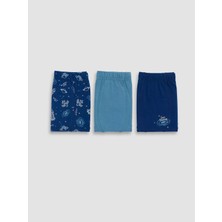 Lc Waikiki Yeni Sezon Baskılı Erkek Çocuk Boxer 3'lü