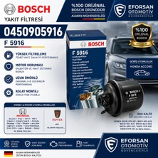 Bosch Orijinal 0450905916 16010ST5931 Yakıt Filtresi Honda Uyumlu
