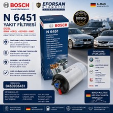 Bosch Orijinal 0450906451 13327785350 Yakıt Filtresi Bmw Opel Rover Uyumlu
