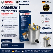 Bosch Orijinal 09864B2011 7701064241 Yakıt Filtresi Renault Uyumlu