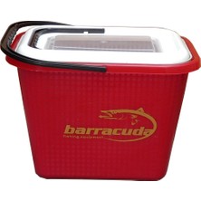 Barracuda Süzgeçli Balıkçı Kovası (Kırmızı)