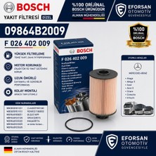Bosch Orijinal 09864B2009 221899 Yakıt Filtresi Mercedes Uyumlu