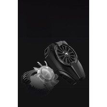 Abatech Acc-30 Kablolu Cep Telefonu Soğutma Fanı Gamer Oyuncu Radyatör Soğutucu Siyah