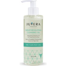 Juvera Cosmeceuticals Sebum Regulating Gel Yağlı Akneye Eğilimli Ciltler Için Temizleme Jeli 200 ml