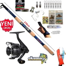 Okuma Revenger RV-4000A 270CM 50-100GR Ultimate Tele Kıyı Olta Takımı Seti