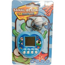 Calimera Toys Nostalji Oyun Dijital Sanal Bebek Çınıraklı Pet Hayvan Besleme Oyuncak (Mavi)