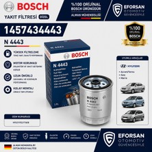 Bosch Orijinal 1457434443 3192217400 Yakıt Filtresi Hyundai Uyumlu