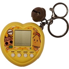 Calimera Toys Nostalji Oyun Dijital Sanal Bebek Çınıraklı Pet Hayvan Besleme Oyuncak (Sarı)