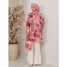 Still Butik Yazlık Kimono Viskon Kumaş Kadın Tesettür Giyim ST2203