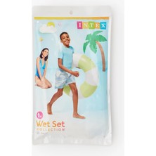 Intex Wet Set Collection 91 cm Şişme Deniz Simidi – Yeşil/beyaz Çocuk ve Yetişkin Yüzme Simidi