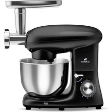 Karaca Multichef Stand Mikser Shiny Mutfak Şefi 1900W 5,5 Lt (Kıyma Çekme /sucuk-Sosis/içli Köfte Aparatlı)