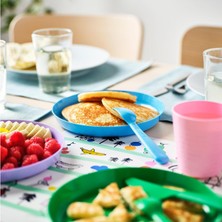 IKEA Kalas Çocuk Tabak Seti, Çok Renkli, 6 Adet