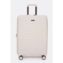 Torry Premium Series Pp Orta Boy Seyahat Valizi Beyaz