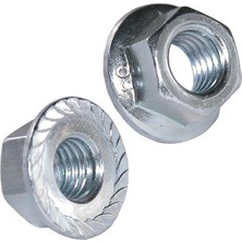 Labshop41 M5 Flanşlı Somun DIN6923  x  10 Adet  (RF124)