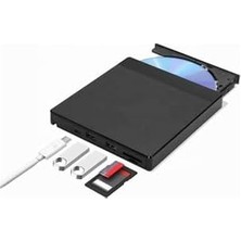 Berry Store Kenly Harici Dvd-Rw USB 3.0 Sürücü, Cd/dvd Yazıcı Okuyucu, Taşınabilir Optik Disk Drive, Windows ve Mac Uyumlu, Tak Çalıştır