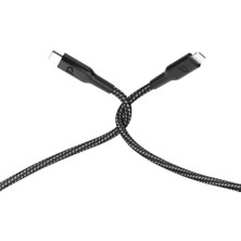 Berry Store Pd Lightning Ultra Hızlı Şarj Kablosu - Örgülü Kırılmaz Kablo