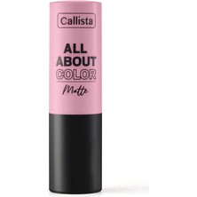 Berry Store Callista All About Lipstick Mat Görünümlü Ruj 502 My Empire, Turuncu