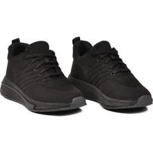 Walkway Molen 118 G Siyah-Siyah Unisex Spor Ayakkabı