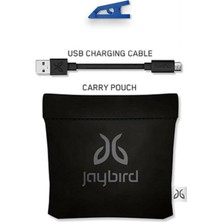 Berry Store Jaybird Çanta + USB To Micro B Şarj Kablosu + Lacivert Yaka Klipsi