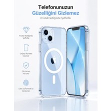 Berry Store Kauçuk Telefon Kılıfı, Magsafe ile Uyumlu, Manyetik Şarj Destekli, Çizilmeye Dayanıklı, Modern Tasarım, iPhone 13/14 Için