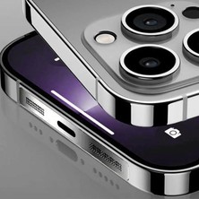 Berry Store Apple iPhone 12, 13, 14, 15, 16 Pro Max, Pro, Plus Uyumlu Metal Toz Geçirmez Sticker Kulaklık Hoparlör Deliği Anti Toz Önleyici (Siyah)