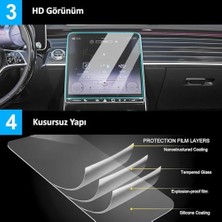 Berry Store Opel Frontera ile Uyumlu 2025 2026 Model Multimedya ve Gösterge Panel 9h Nano Ekran Koruyucu 2 Li Set