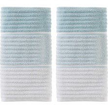 Berry Store By Saturday Knight Ltd. Planet OMBRE%100 Türk Pamuğu El Havlusu, Aqua 2 Adet