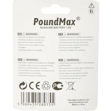 Berry Store 20 x Poundmax LR44 AG13 1,5 V Poundmax Alkalin Düğme Pil, Cıvasız, Sızdırmaz, Uzun Süreli Dayanıklılık, Oyuncaklar, Ölçüm Cihazları ve Hesap Makineleri Için A76, G13, L1154, SR44, G13A ile Uyumlu