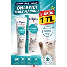 Kedi Tüy Yumağı Önleyici Malt Kedi Tüyü Döküm Dökülmesi Önleyici Engelleyici Kedi Maltı Macunu 100GR