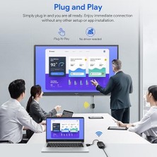 Berry Store HDMI Kablosuz Bağlantı Kiti Eş Zamanlı Görüntü Aktarımı Transmitter EH-WD9905