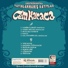 Berry Store Cem Karaca Yayınlanmamış Kayıtlar Plak (Enstrümantal Plak)
