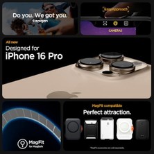 Berry Store Apple iPhone 16 Pro ile Uyumlu Ince Magsafe Kılıf Ultra Hybrid Sararmaya Dayanıklı Duraclear™ Hava Kanalı Teknolojisi™ Askeri Sınıf Koruma Magfit Frost Black Mat Kapak - ACS08134