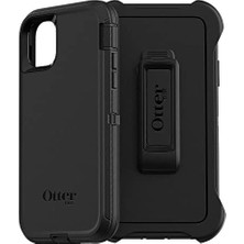 Berry Store Defender iPhone 11 Için Kılıf, Darbeye Dayanıklı, Düşmeye Dayanıklı, Ultra Sağlam, Koruyucu Kılıf, Askeri Standartlara Göre 4 x Test Edilmiştir, Siyah