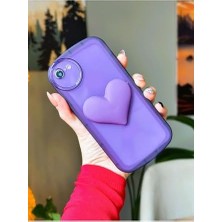 Berry Store Iphone 7 Plus - 8 Plus ile Uyumlu Oyuncaklı Kalp Model Kılıf