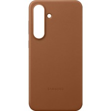 Berry Store Galaxy S25 Fe Deri Kılıf, Taba