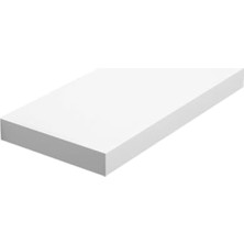 Berry Store Vasagle Duvar Rafı, Kitaplar, Resimler, Dekorasyon, Asılı Raf, 40 x 20 x 3,8 Cm, Ofis Rafı, Mdf, Oturma Odası, Mutfak, Koridor, Yatak Odası, Banyo Için, Beyaz LWS24WT