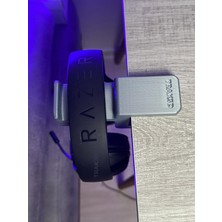 Berry Store Premium Asılabilir Kulaklık Standı – Sağlam V5 Modeli, Kaydırmaz Keçeli, Ergonomik Stand, Steel Gray Edition (Montaj Videosunu Izlemeden Kullanmayın - Ürün Kolay Kırılmaz Karalama Yapmayın)