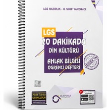 Dakika Kurumsal Lgs 20 Dakikada 8. Sınıf Din Kültürü ve Ahlak Bilgisi Öğrenci Defteri | Konu Anlatımlı Lgs Hazırlık Kaynak Kitabı