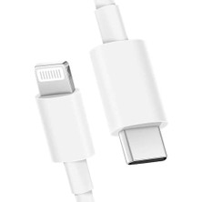 Berry Store iPhone Serisi Tüm Modellere Uyumlu Type-C To Lightning Type-C Şarj Kablosu